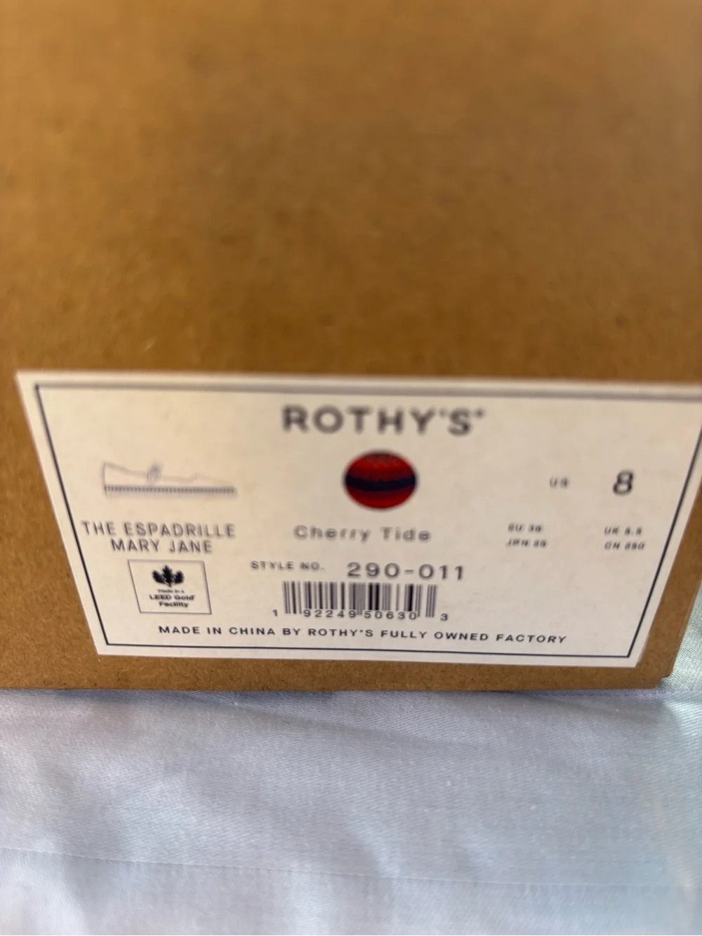 Rothy's Red & Navy Knit Mary Jane Espadrilles with Buckle